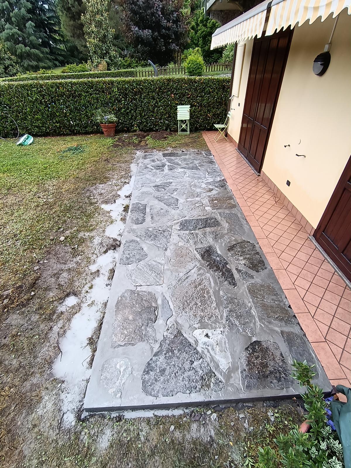 Pavimentazione in Beole